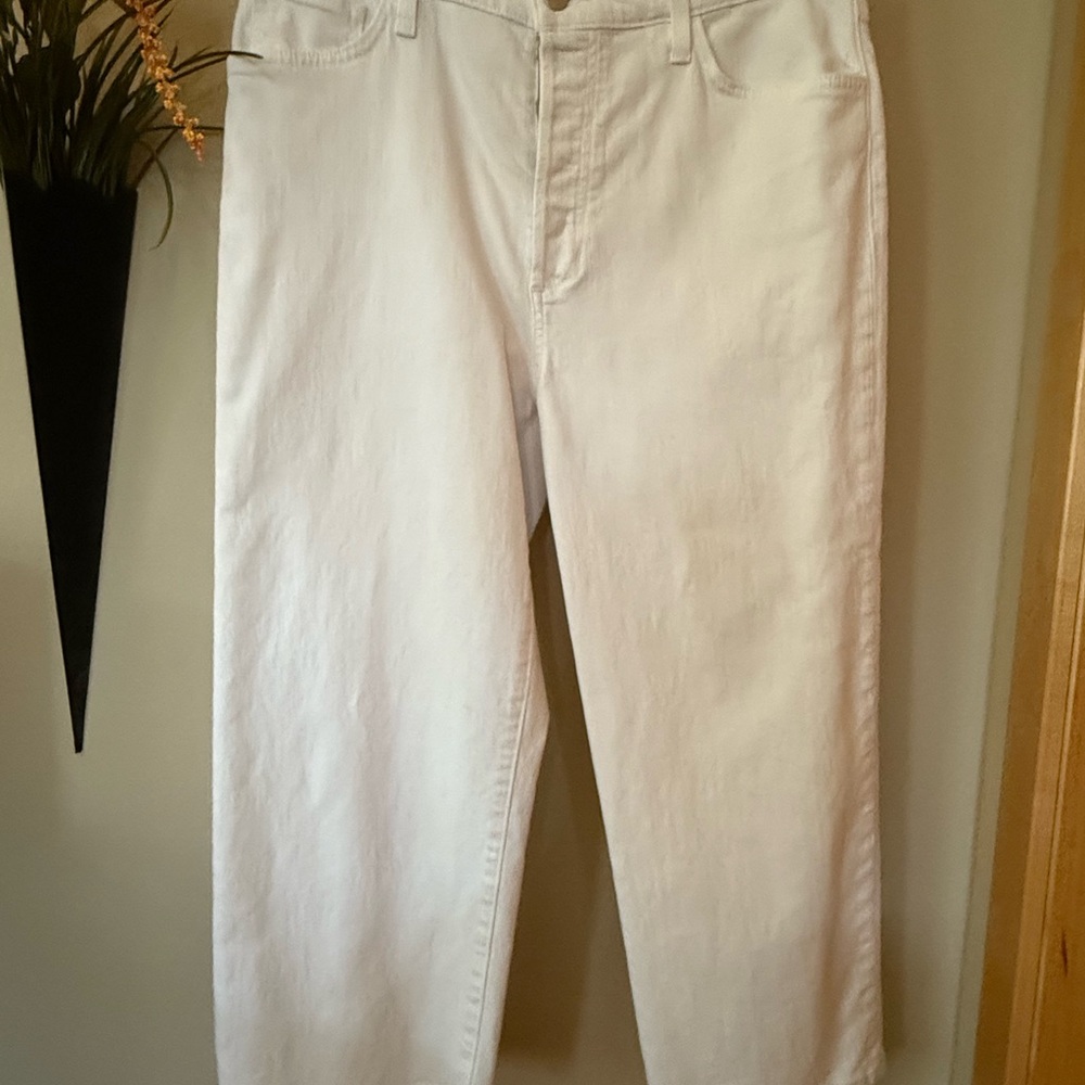 Joe’s Jeans White Cropped Jeans